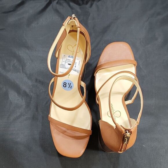 BRAND NEW JESSICA SIMPSON OPEN PLATFORM HEELS - Picture 4 of 14